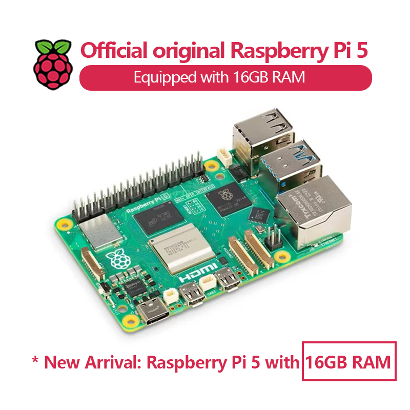 Resmi Orijinal Raspberry Pi 5, - Raspberry Pi 5 8Gb Board incelemesi ve fiyatı