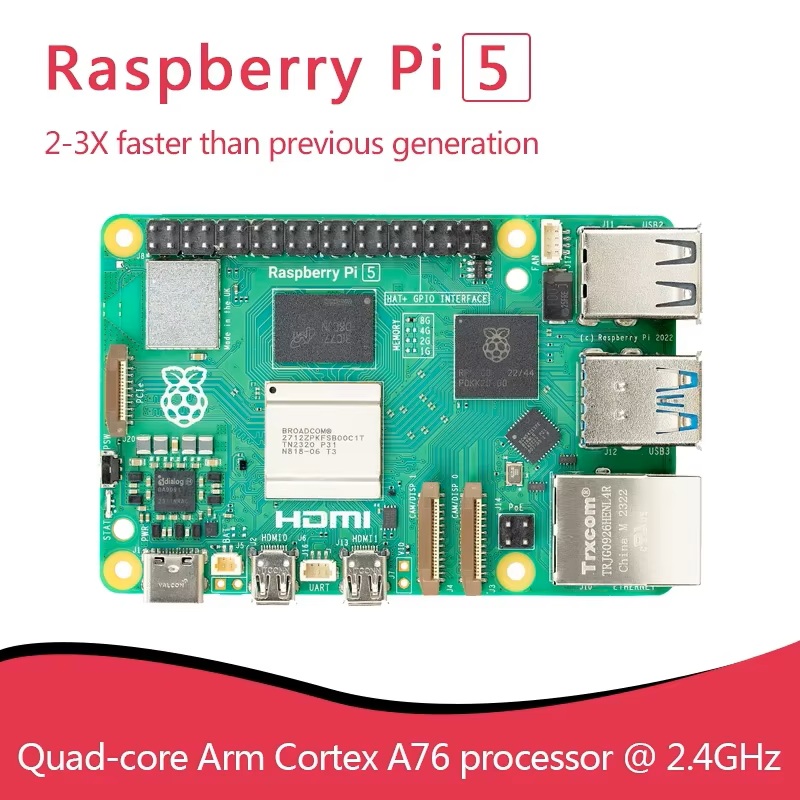 Resmi Orijinal Raspberry Pi 5, - Raspberry Pi 5 8Gb Board incelemesi ve fiyatı